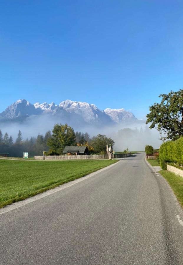 Bauernhof Lehengut Villa Pfarrwerfen Bagian luar foto