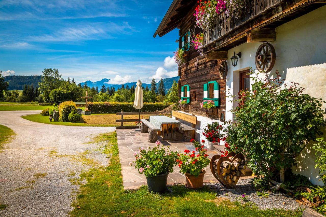 Bauernhof Lehengut Villa Pfarrwerfen Bagian luar foto