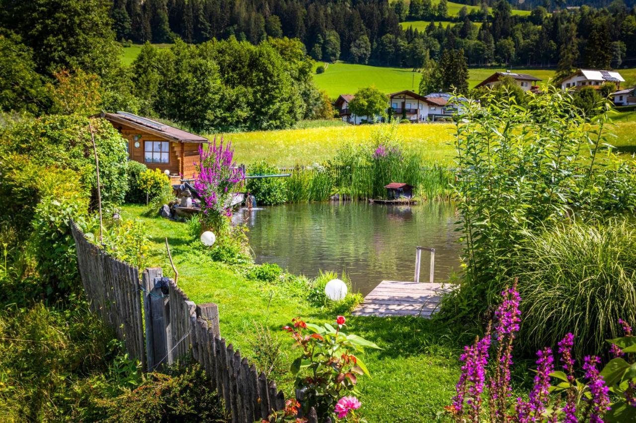 Bauernhof Lehengut Villa Pfarrwerfen Bagian luar foto