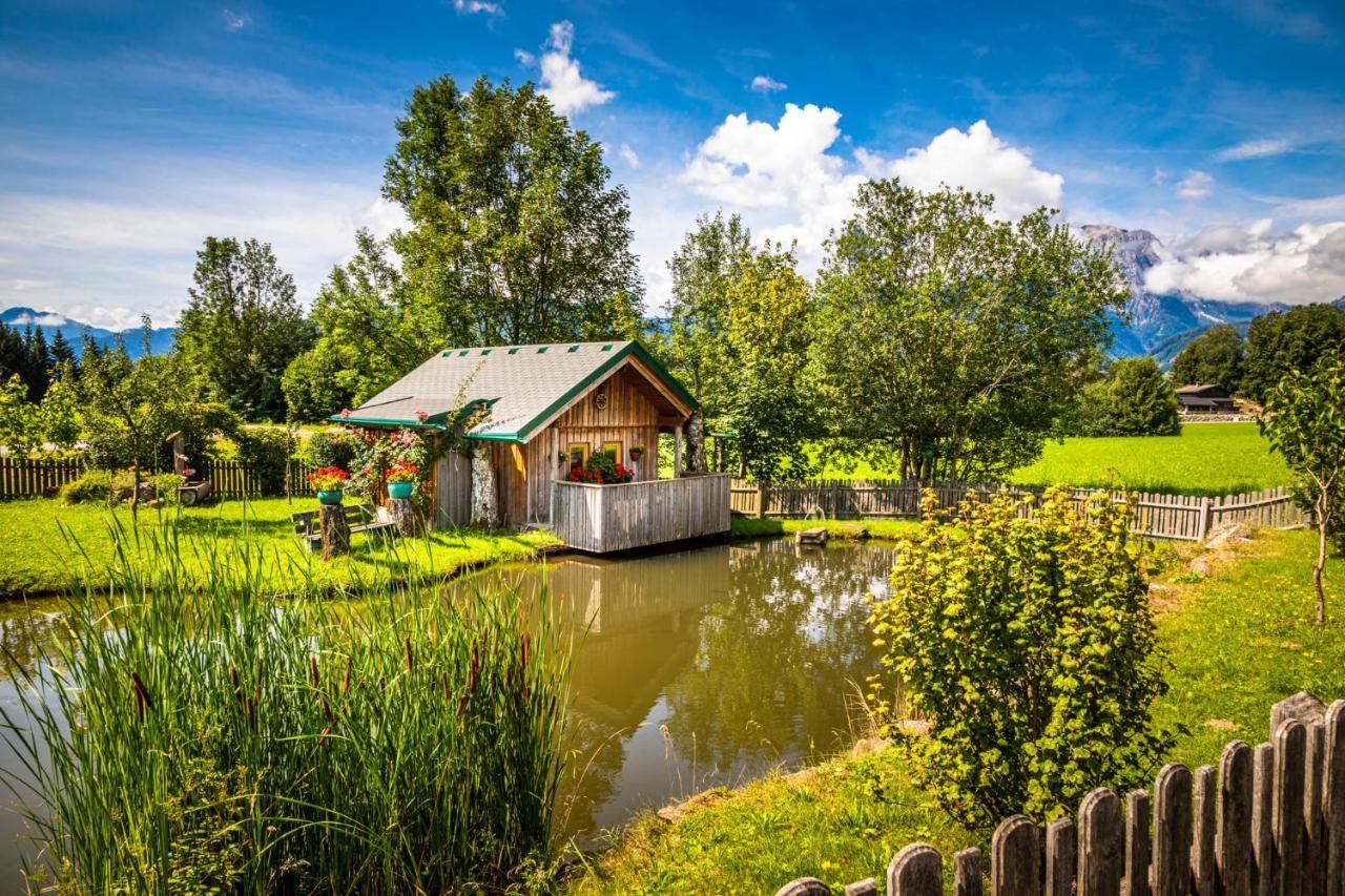Bauernhof Lehengut Villa Pfarrwerfen Bagian luar foto